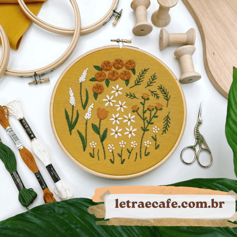 como aprender bordado livre