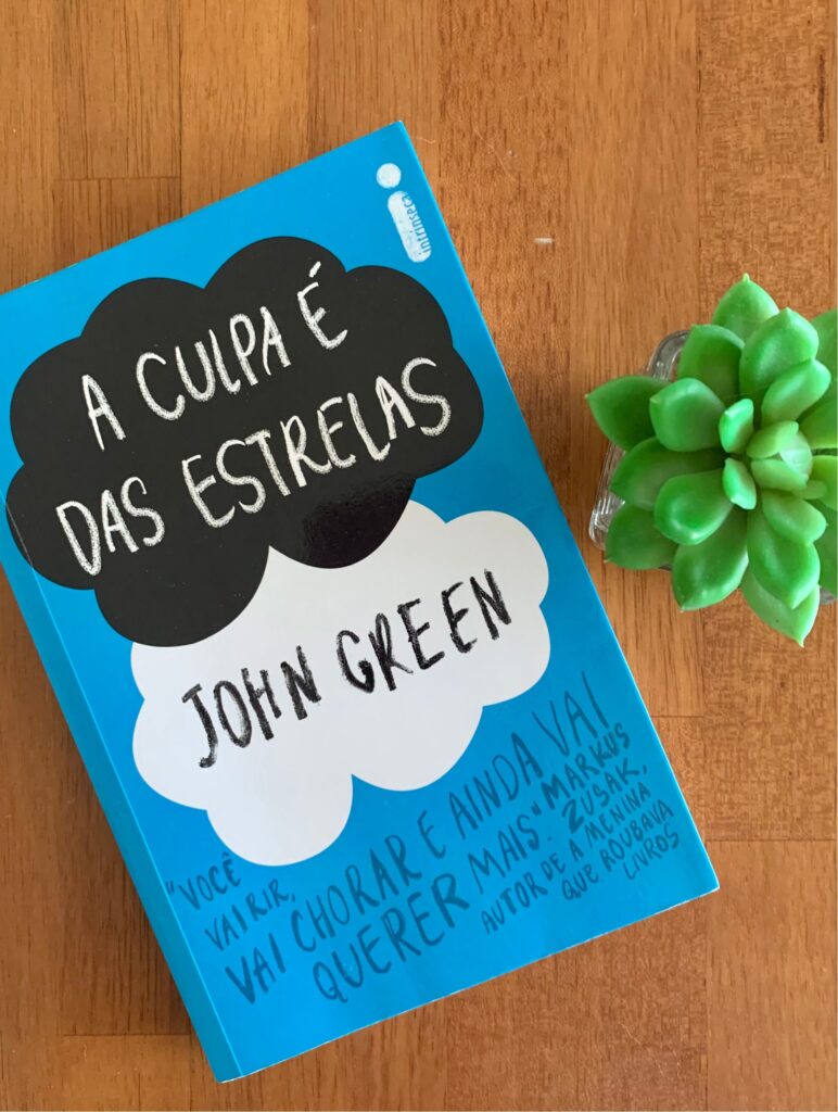 livros de romance contemporâneos, a culpa é das estrelas de John green