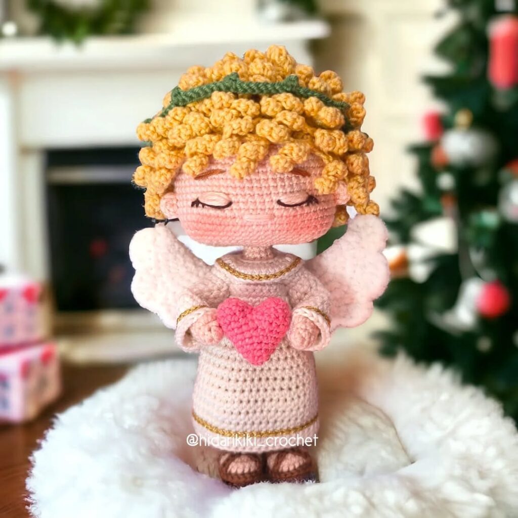 anjinho amigurumi