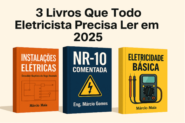 3 Livros Que Todo Eletricista Precisa Ler em 2025