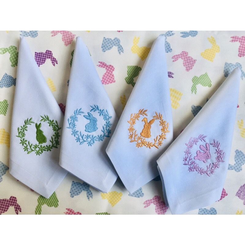 guardanapos de páscoa