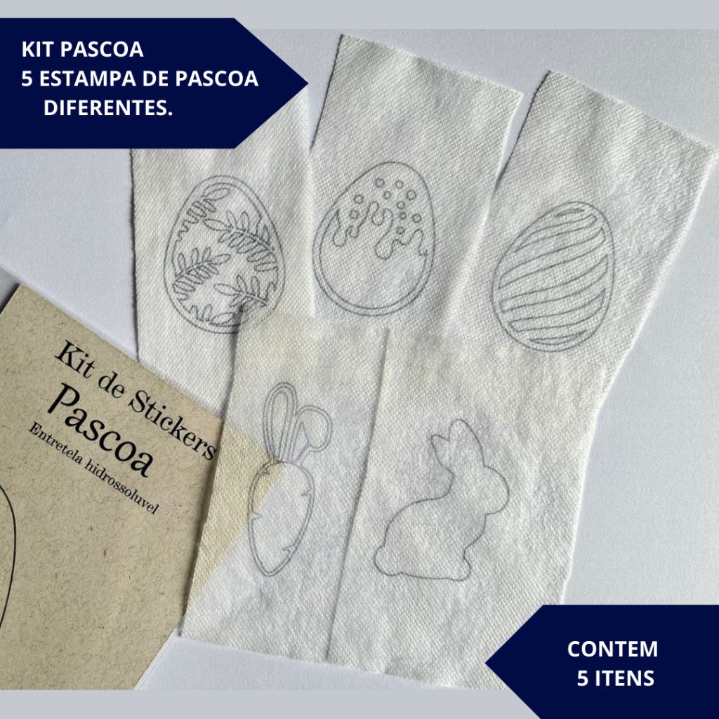 riscos de páscoa para bordar em entretela hidrossolúvel