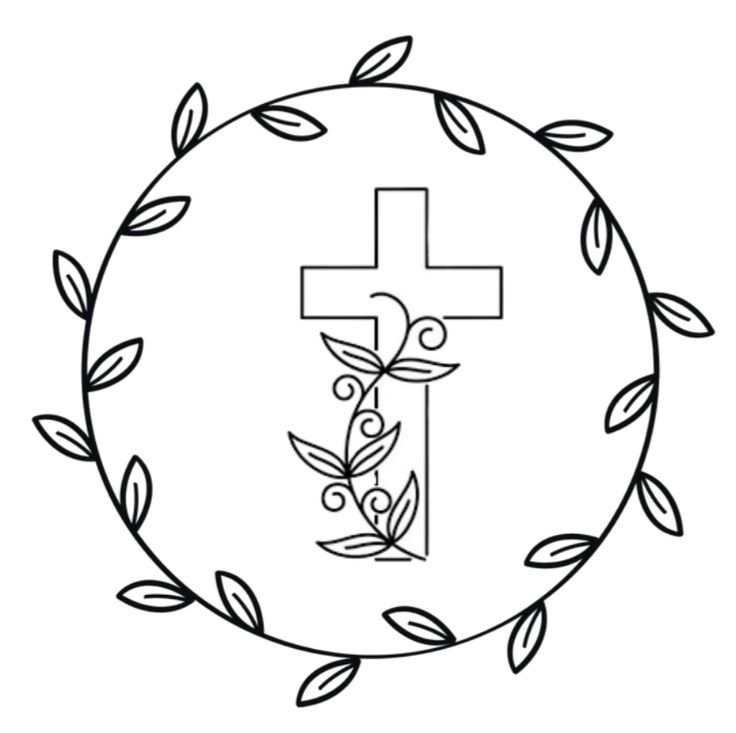 riscos de páscoa para bordar com cruz